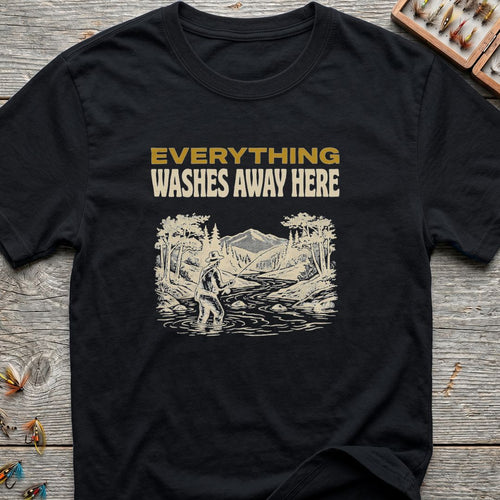 - Black t-shirt