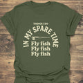 Things I Do In My - Military Green t-shirt