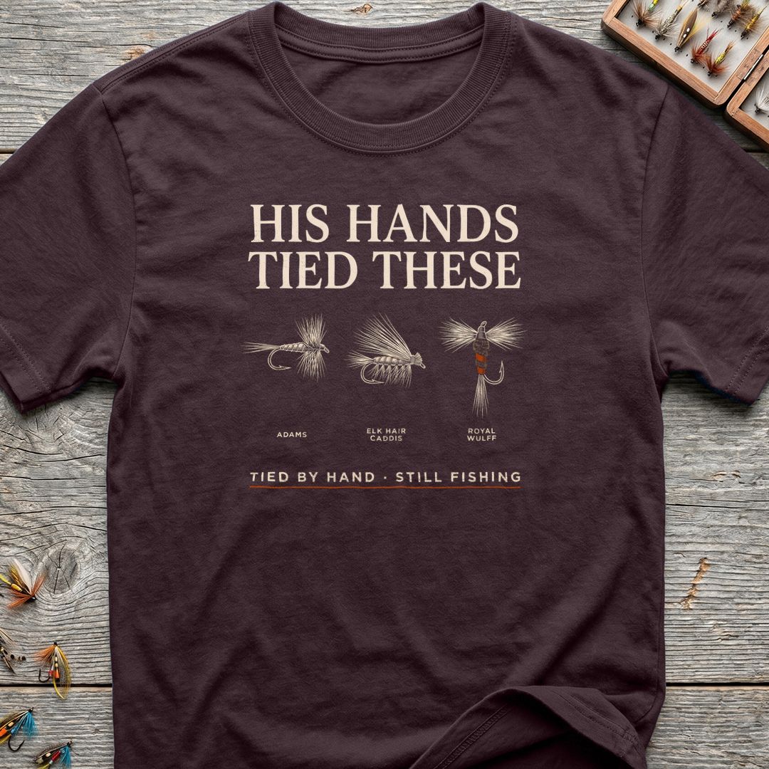 His Hands Tied These - Dark Chocolate t-shirt