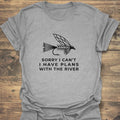 Plans With The River - Sport Grey t-shirt