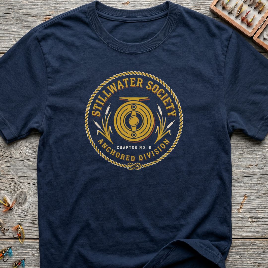 Stillwater Society Anchored Division - Navy t-shirt