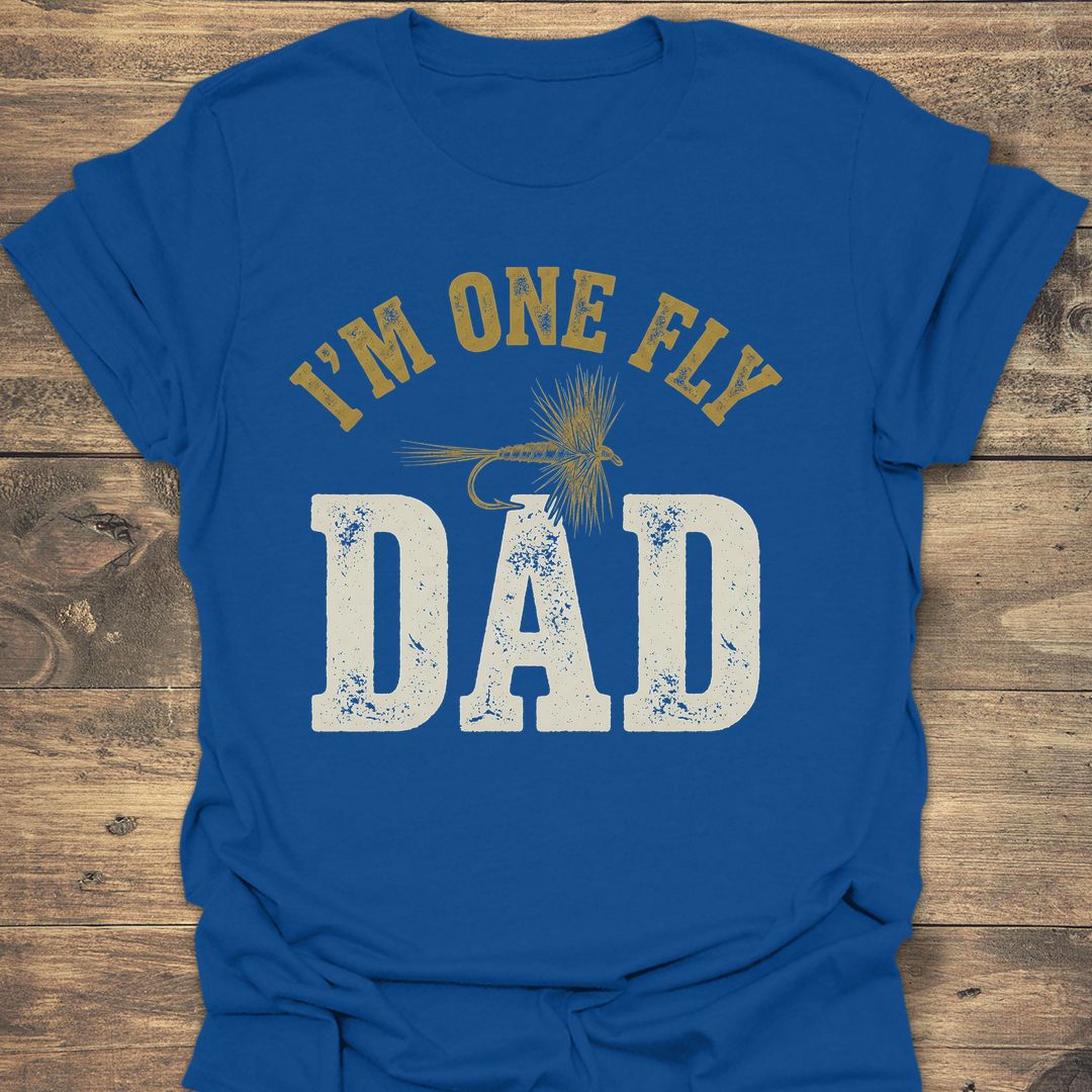 I'm One Fly Dad - Royal t-shirt