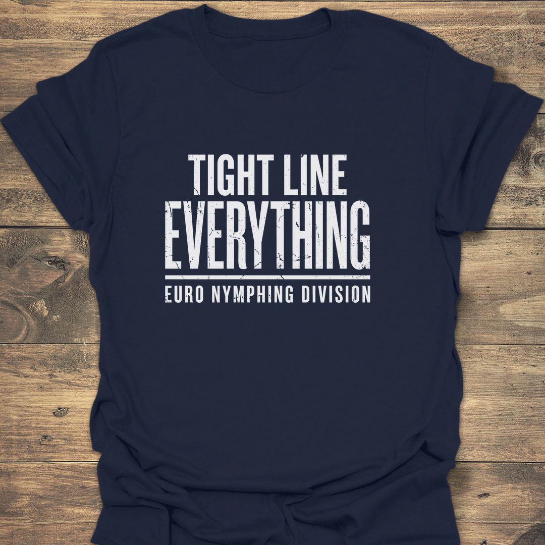 Tight Line Everything - Navy t-shirt