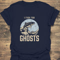 I Fish For Ghosts - Navy t-shirt