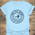 Dry Fly Snob Parachute Adams - Light Blue t-shirt