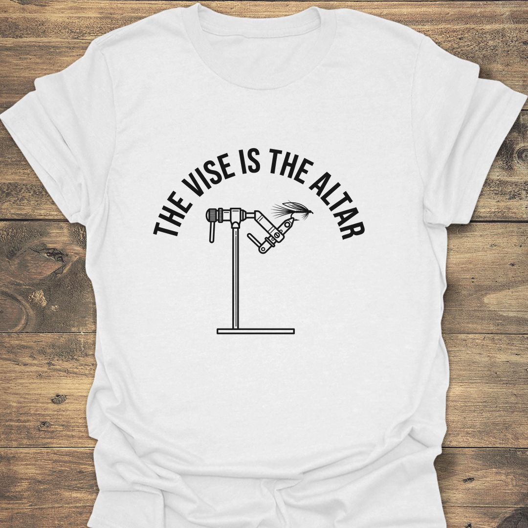 The Vise Is The Altar - White t-shirt