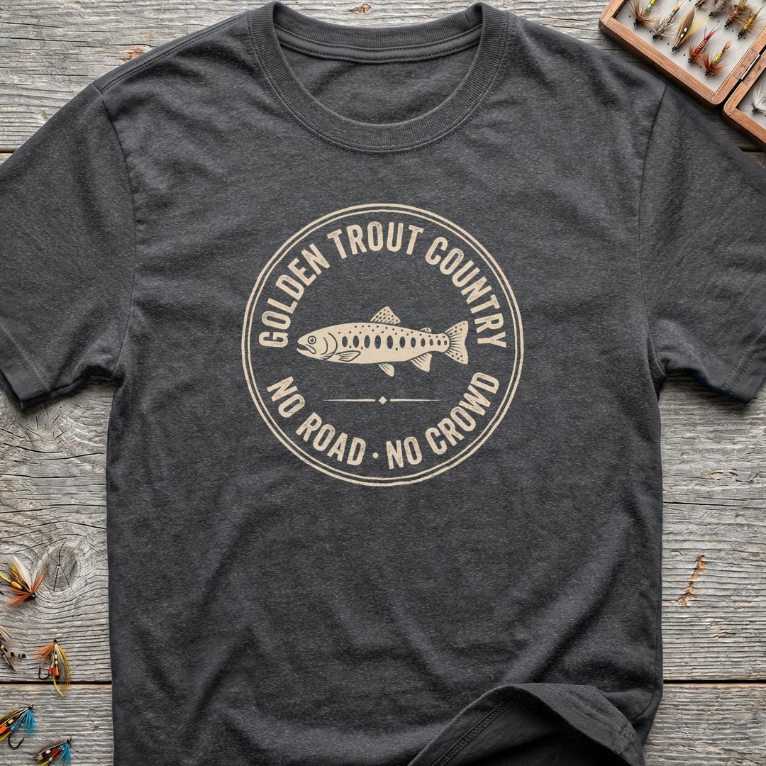 Golden Trout Country - Dark Heather t-shirt