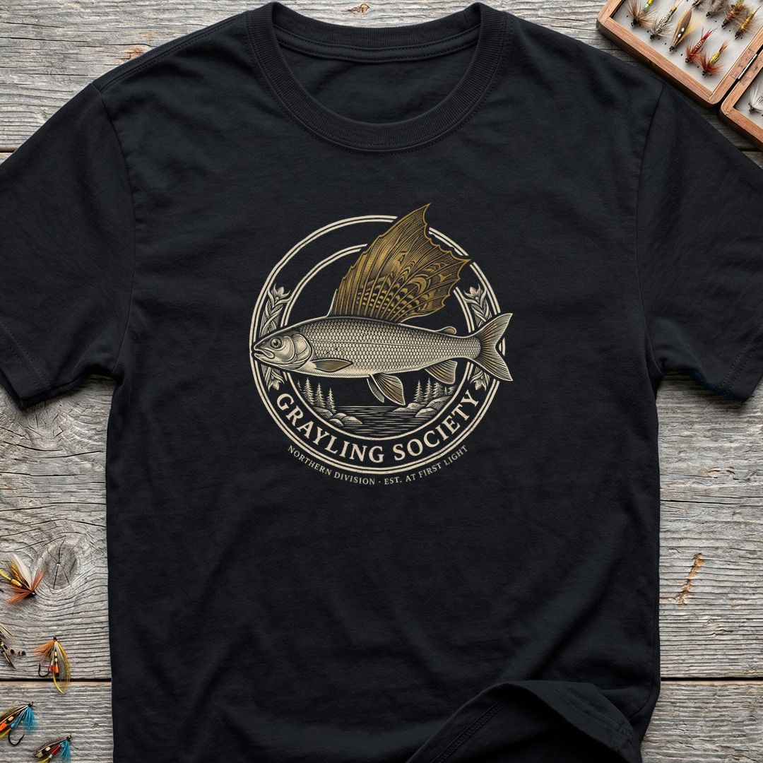 Grayling Society Northern Division - Black t-shirt