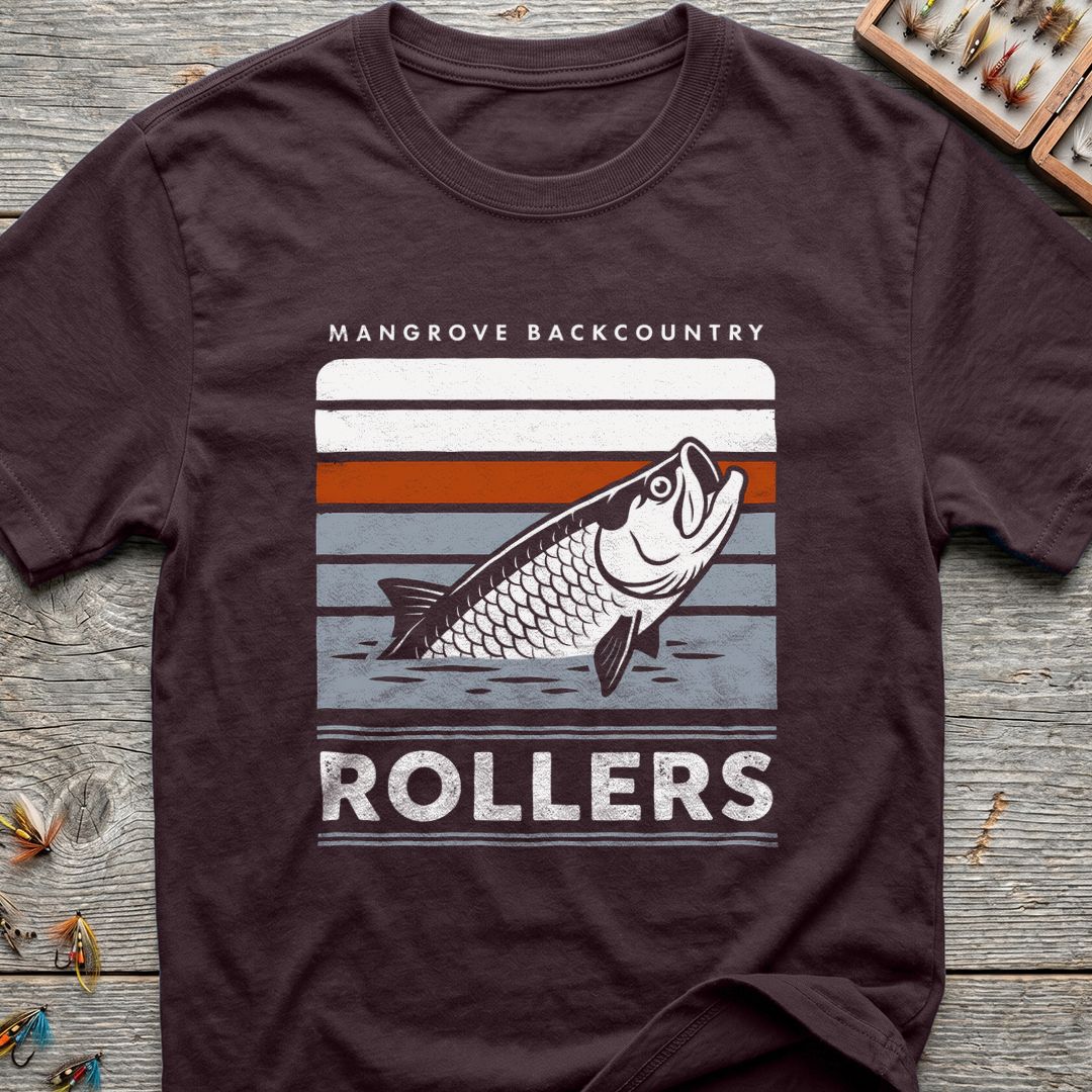 Mangrove Backcountry Rollers - Dark Chocolate t-shirt