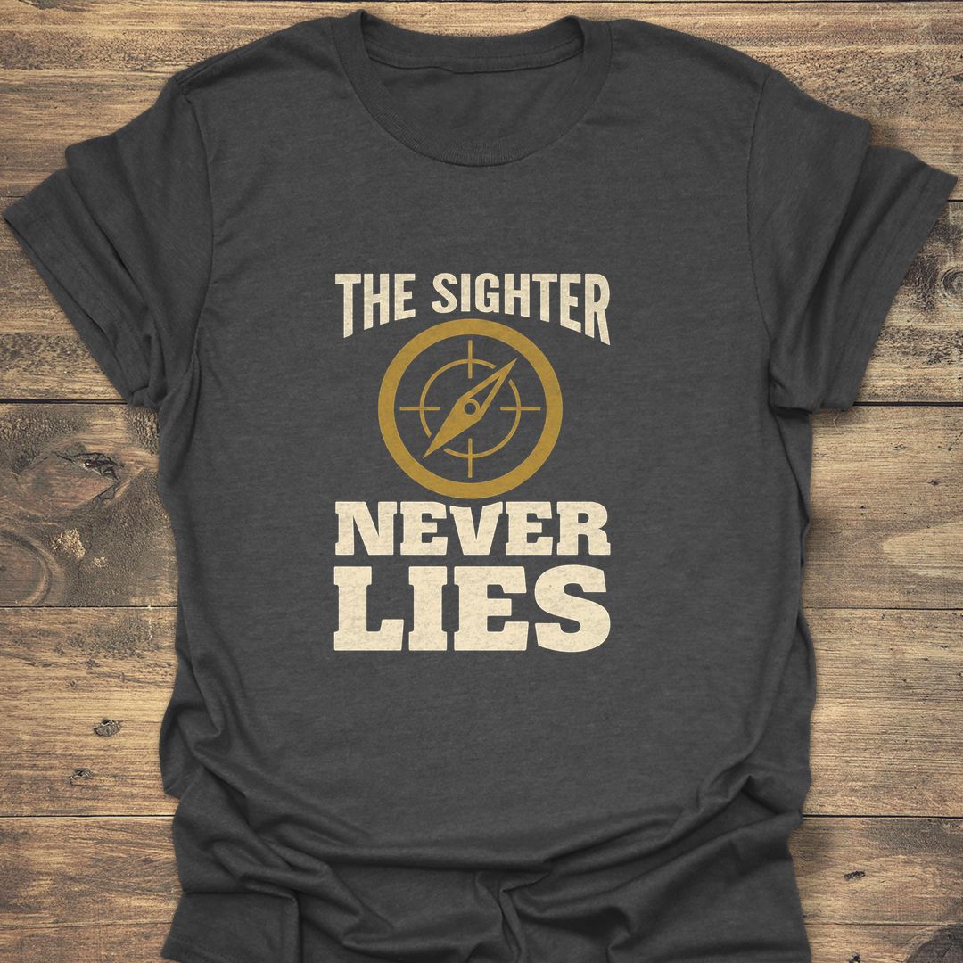 The Sighter Never Lies - Dark Heather t-shirt