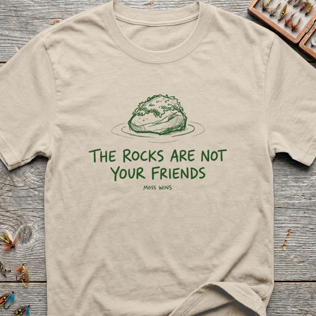 The Rocks Are Not Your - Natural t-shirt