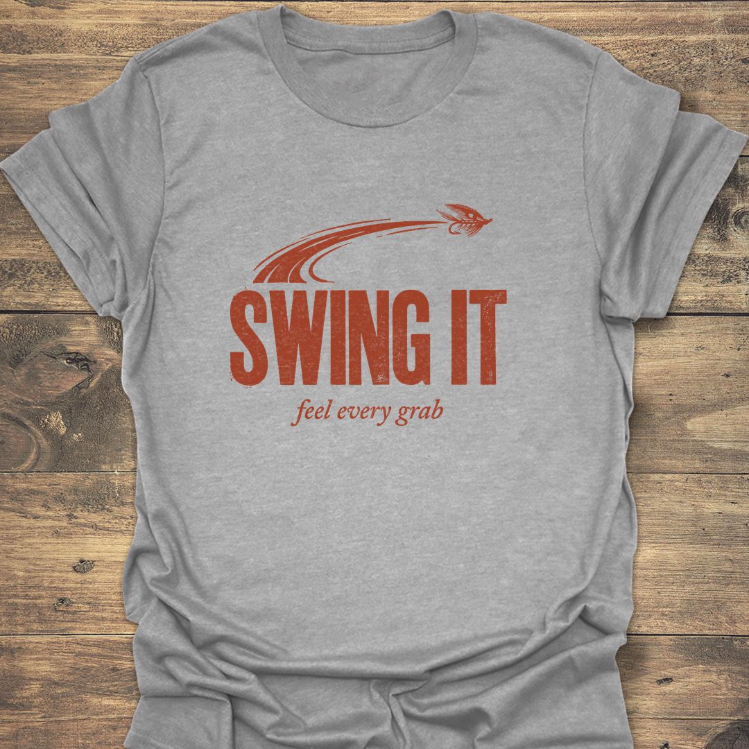 Swing It Feel Every Grab - Sport Grey t-shirt