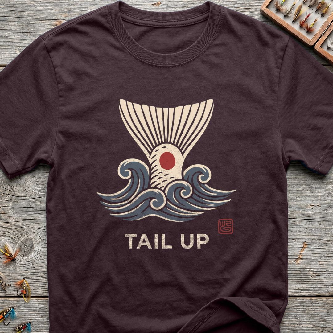 Tail Up - Dark Chocolate t-shirt