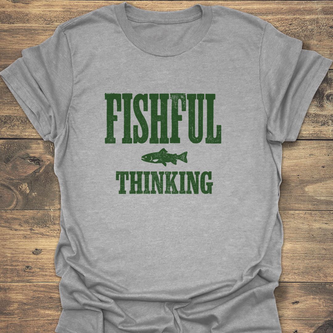 Fishful Thinking - Sport Grey t-shirt