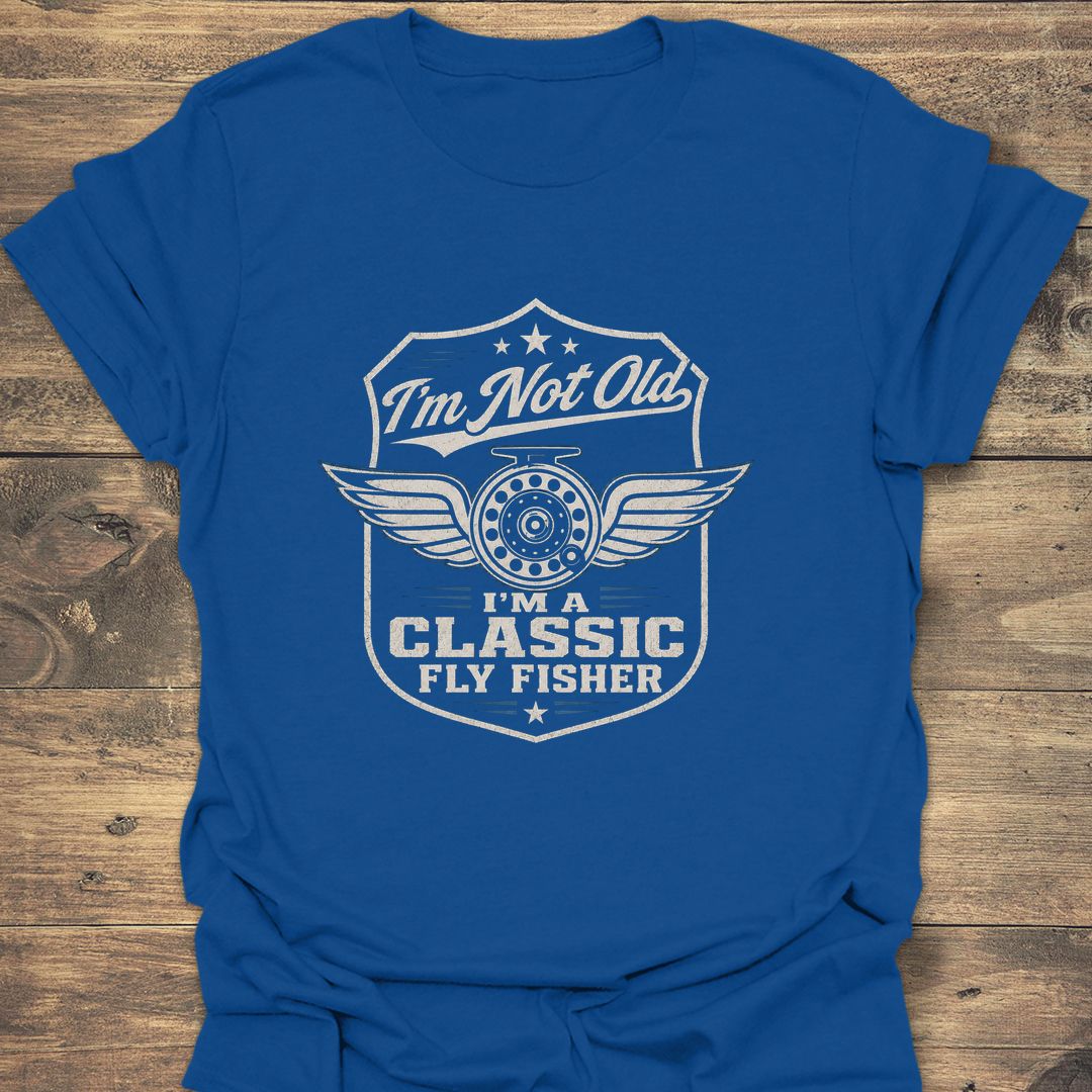 Not Old I'm A Classic - Royal t-shirt