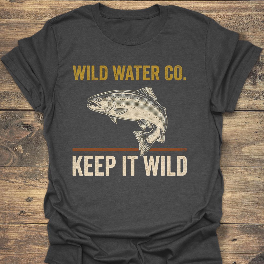 Wild Water Co Keep It - Dark Heather t-shirt