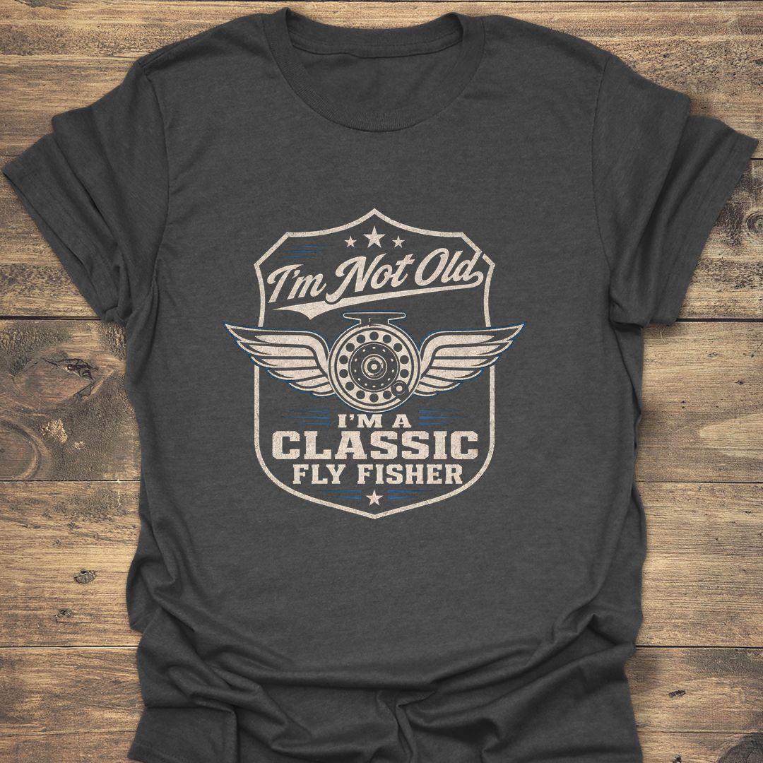 Not Old I'm A Classic - Dark Heather t-shirt