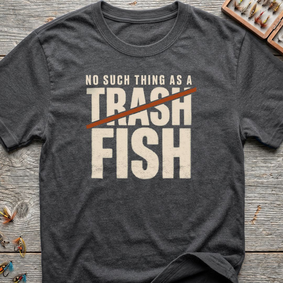 No Such Thing As Trash - Dark Heather t-shirt