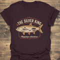 The Silver King Tarpon - Dark Chocolate t-shirt