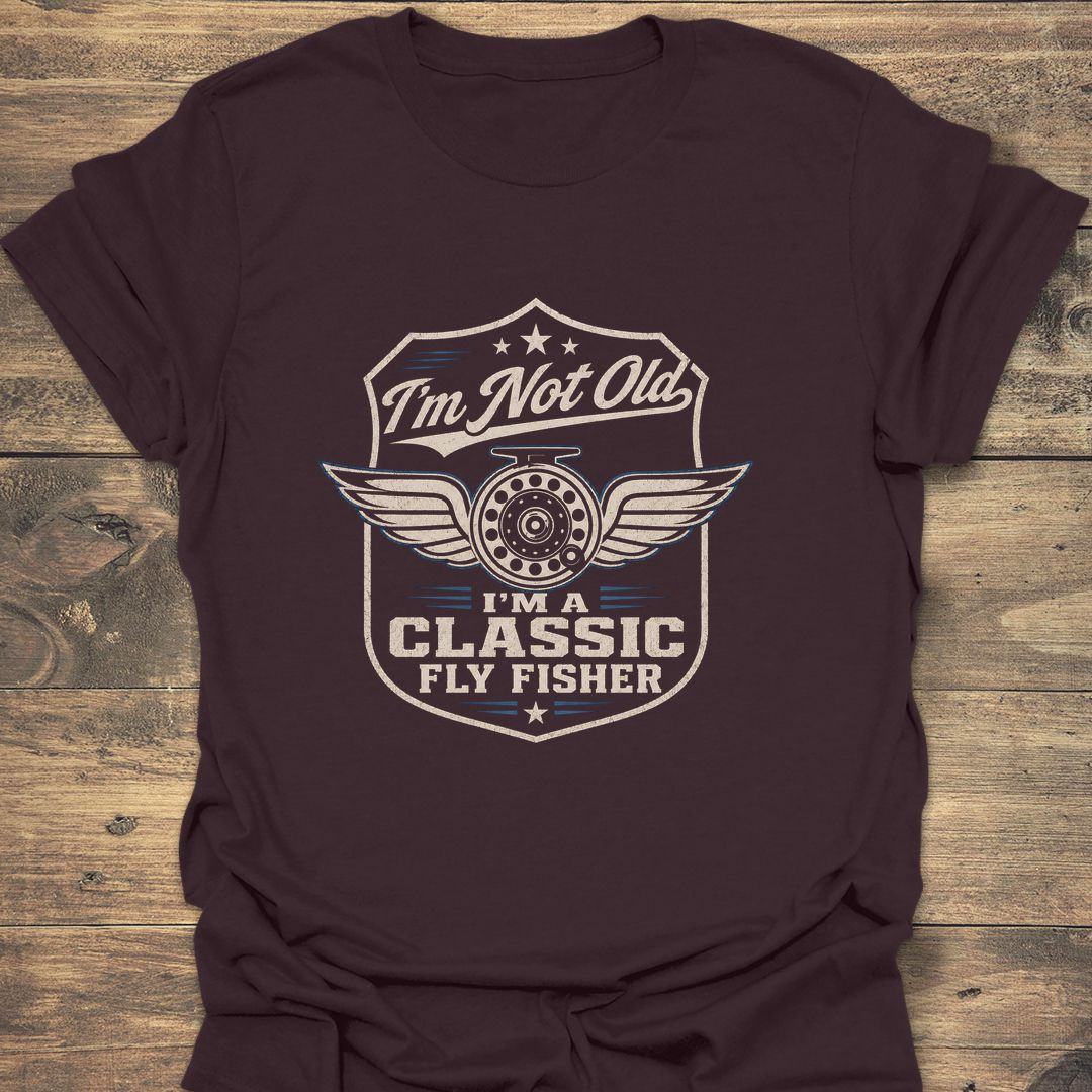 Not Old I'm A Classic - Dark Chocolate t-shirt