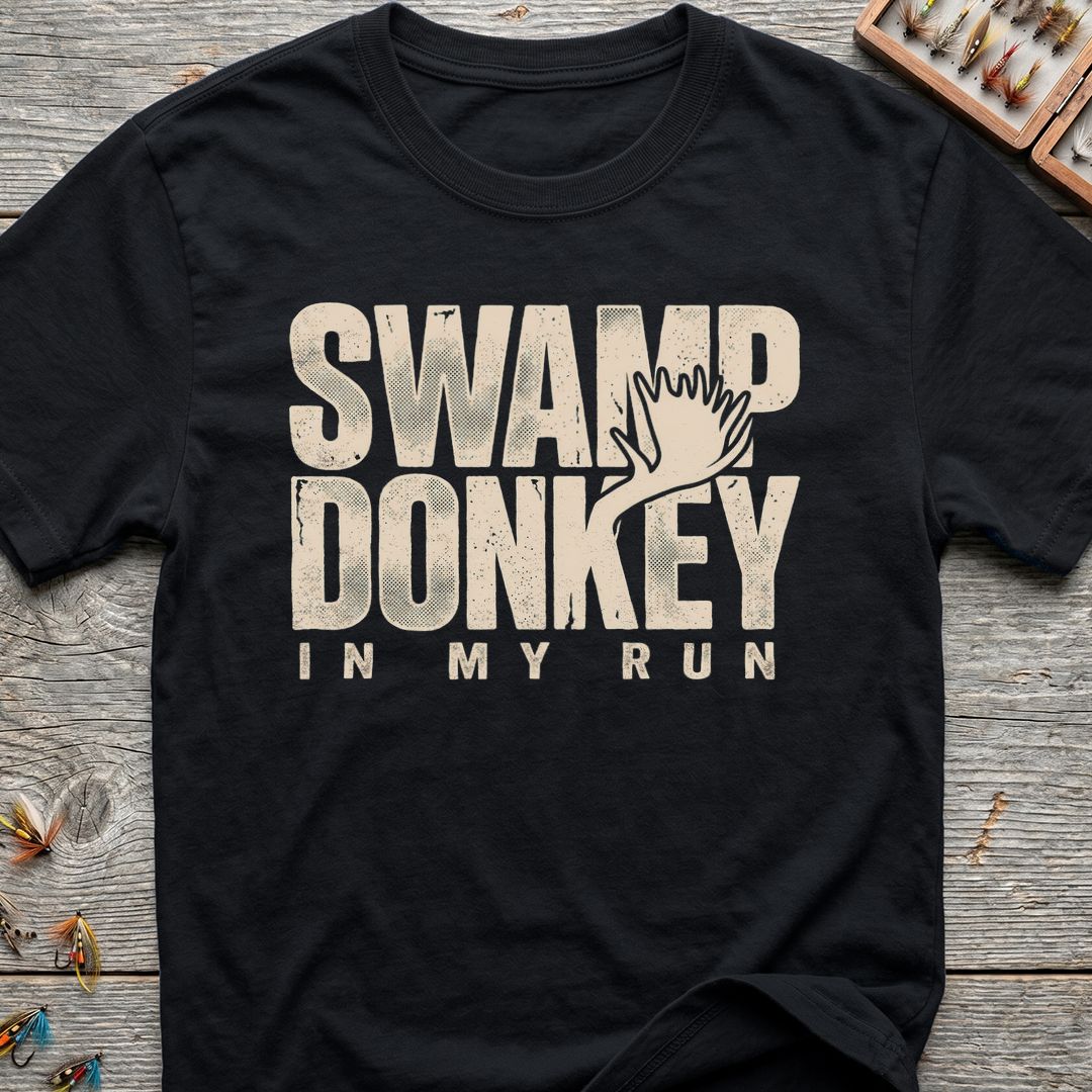 Swamp Donkey - Black t-shirt