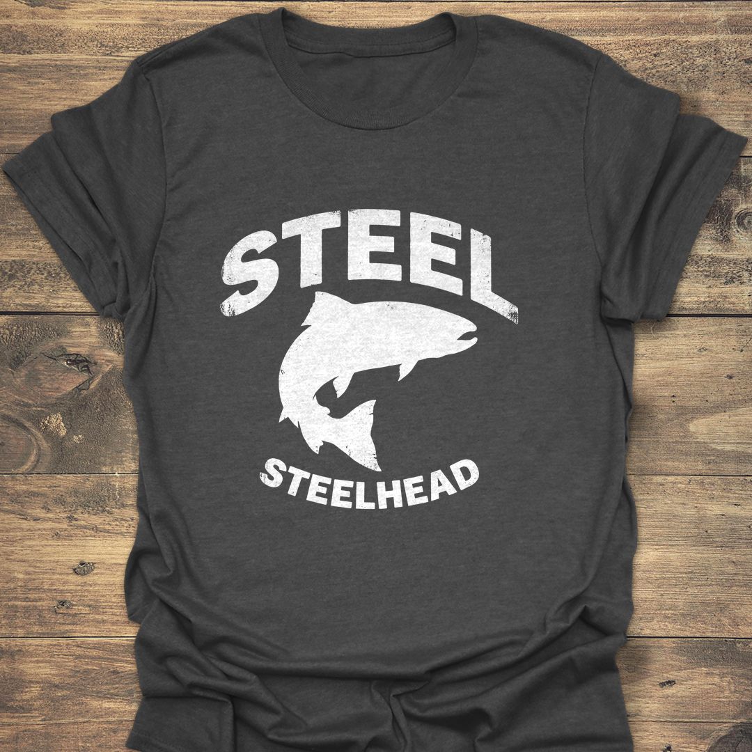 Steel Steelhead - Dark Heather t-shirt