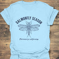 Salmonfly Season - Light Blue t-shirt