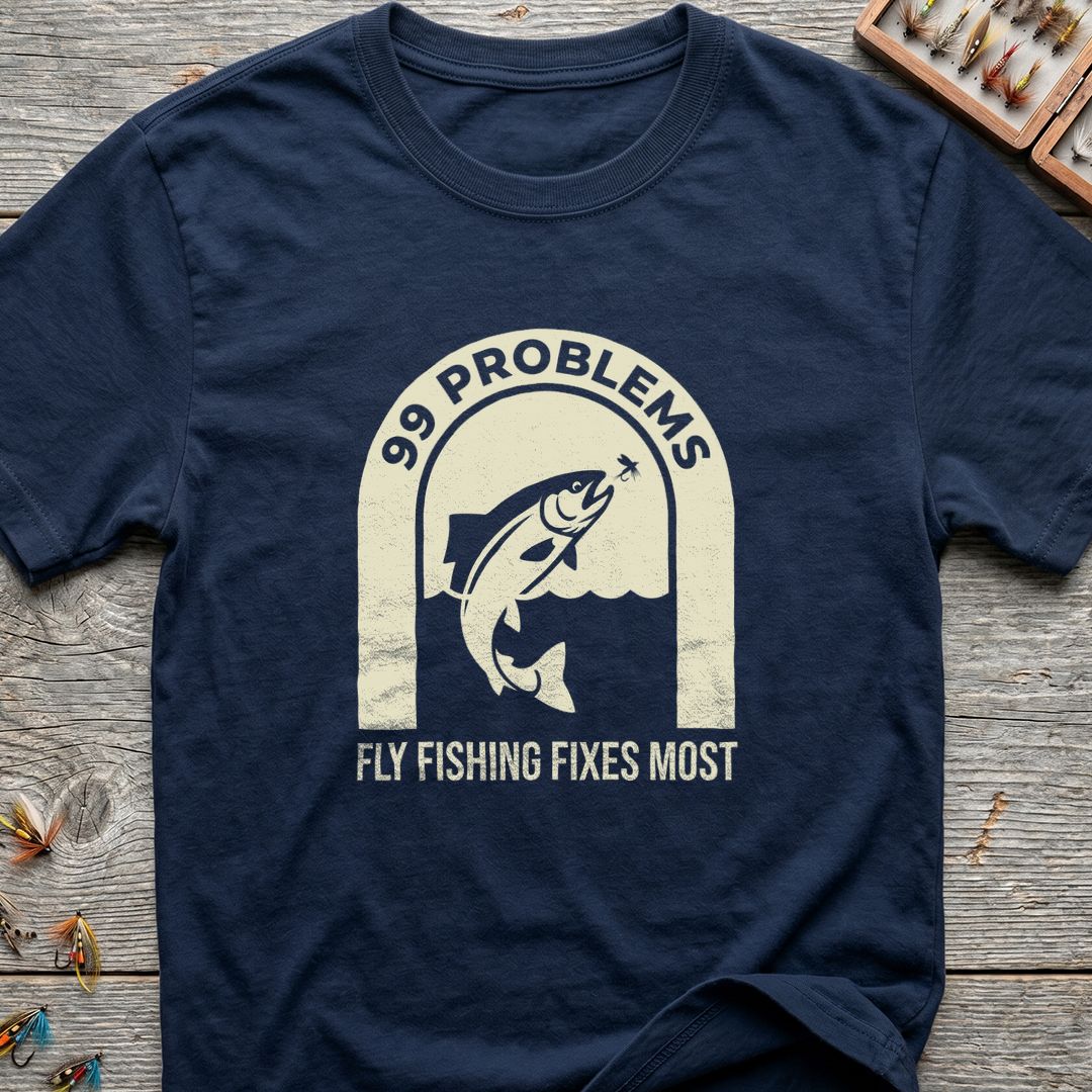 - Navy t-shirt