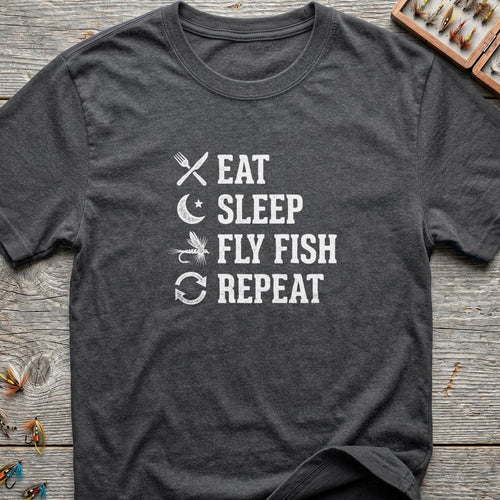 - Dark Heather t-shirt