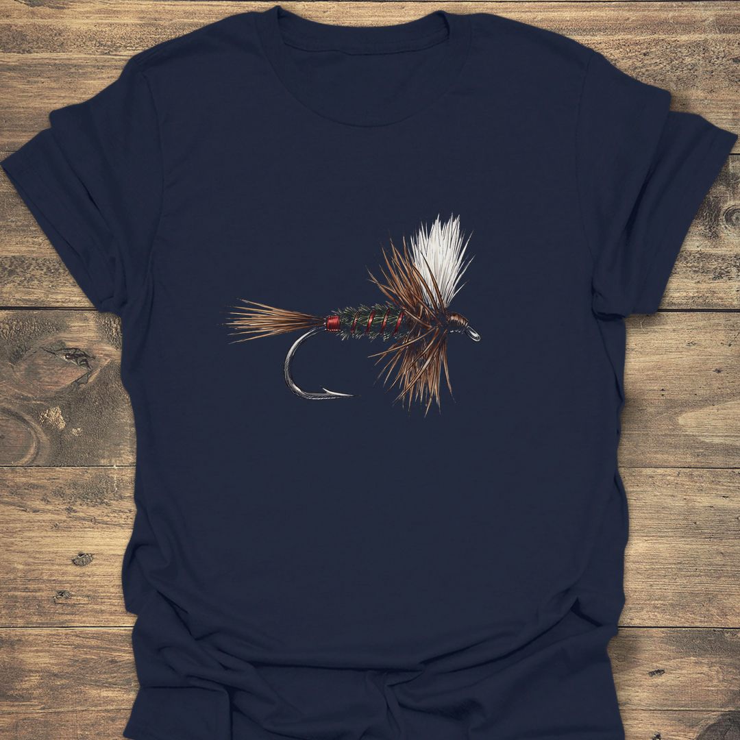Royal Coachman Dry Fly - Navy t-shirt