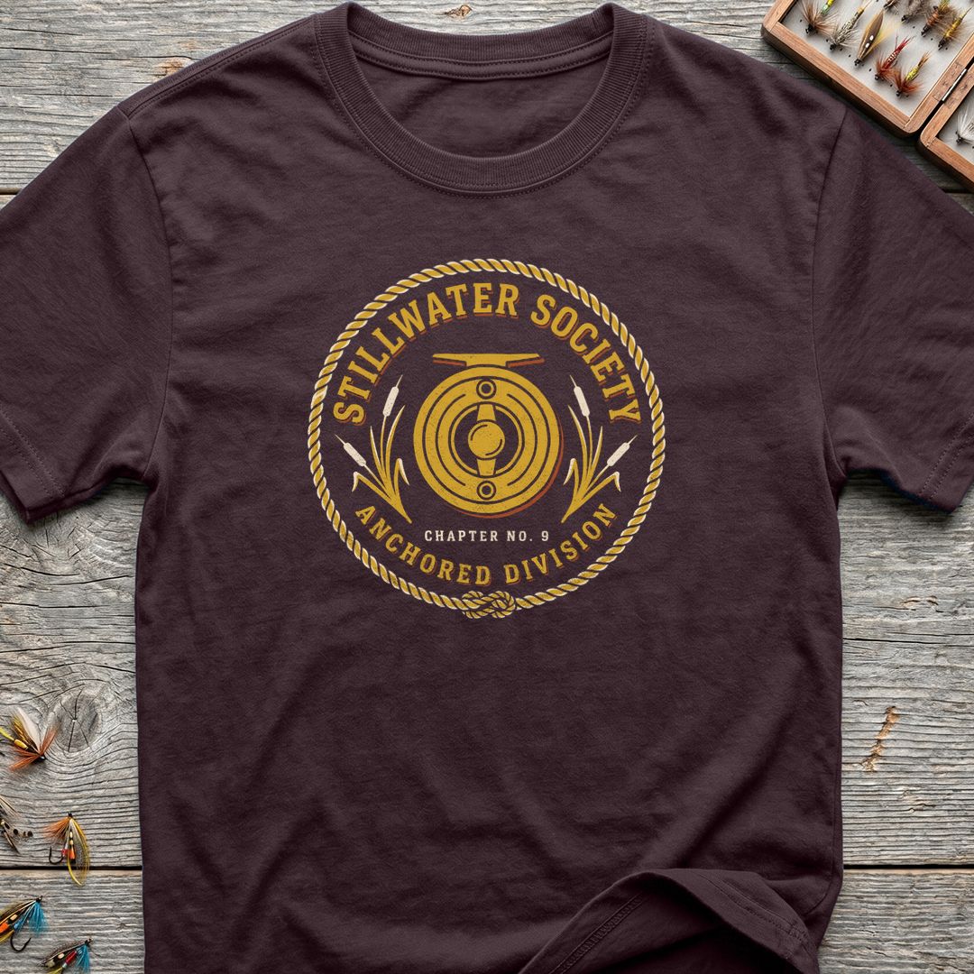 Stillwater Society Anchored Division - Dark Chocolate t-shirt