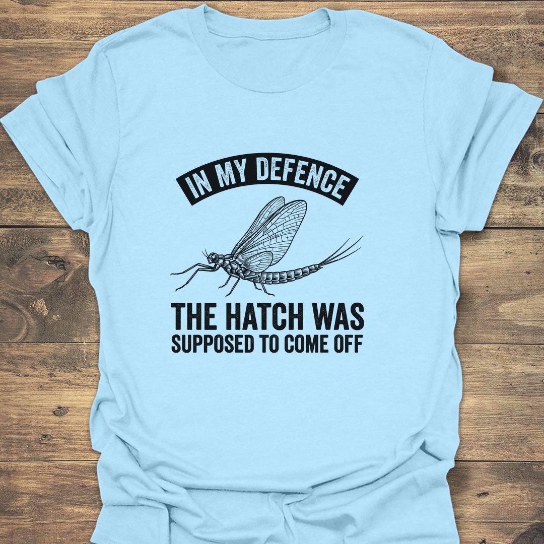 The Hatch Was Supposed To - Light Blue t-shirt
