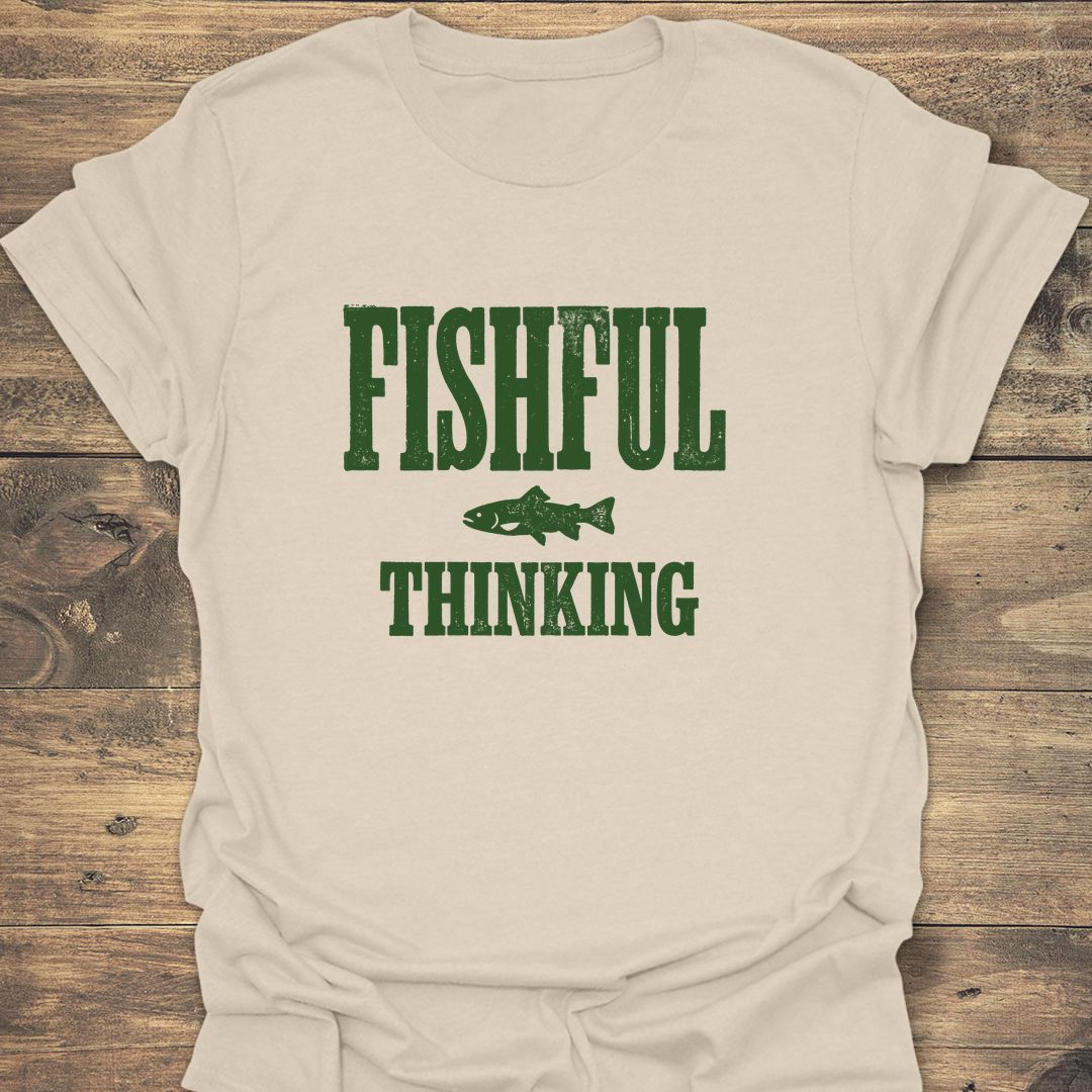 Fishful Thinking - Natural t-shirt