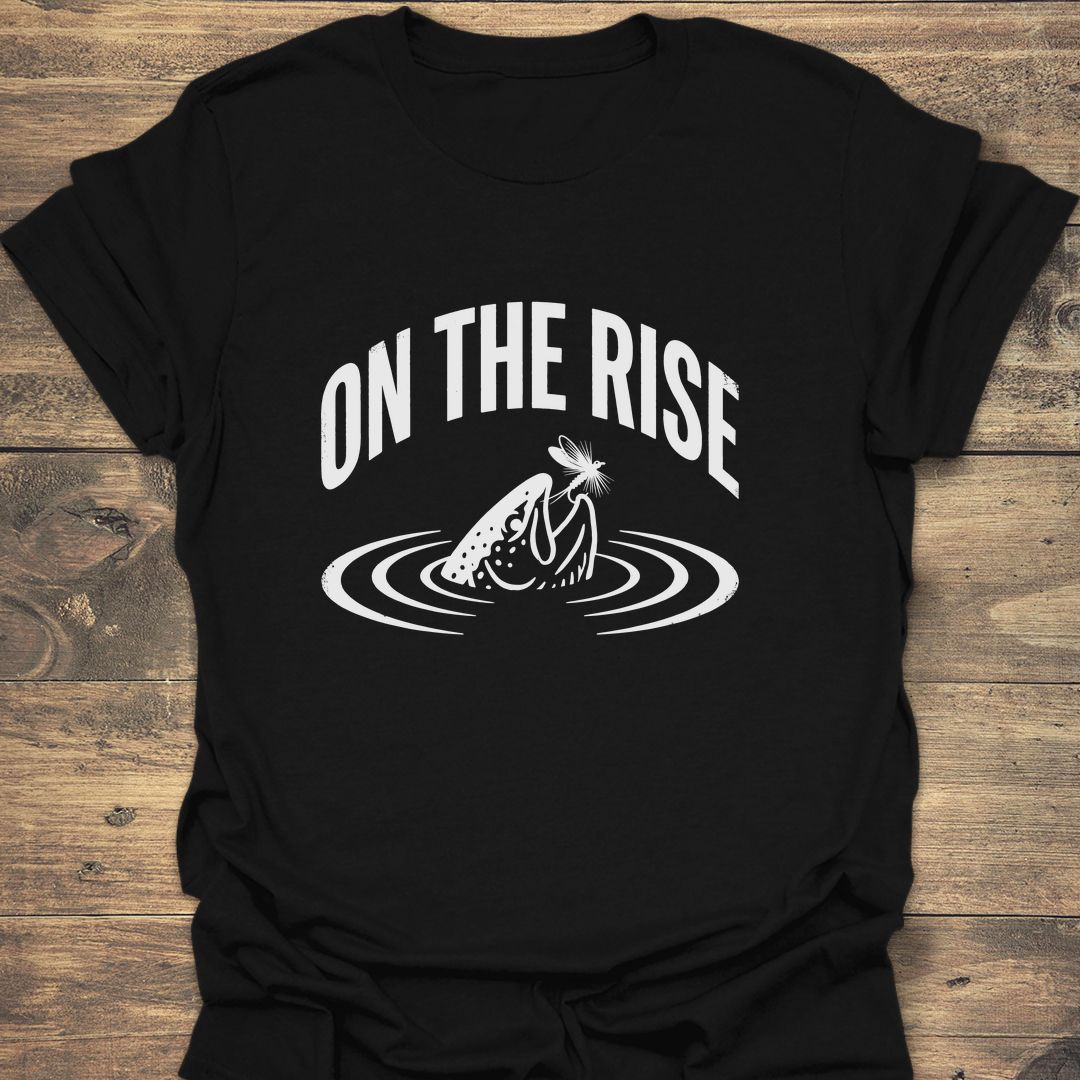 On The Rise - Black t-shirt