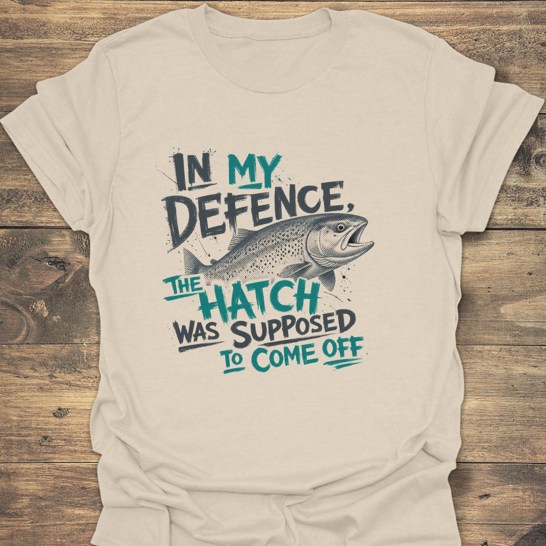 The Hatch Was Supposed To - Natural t-shirt