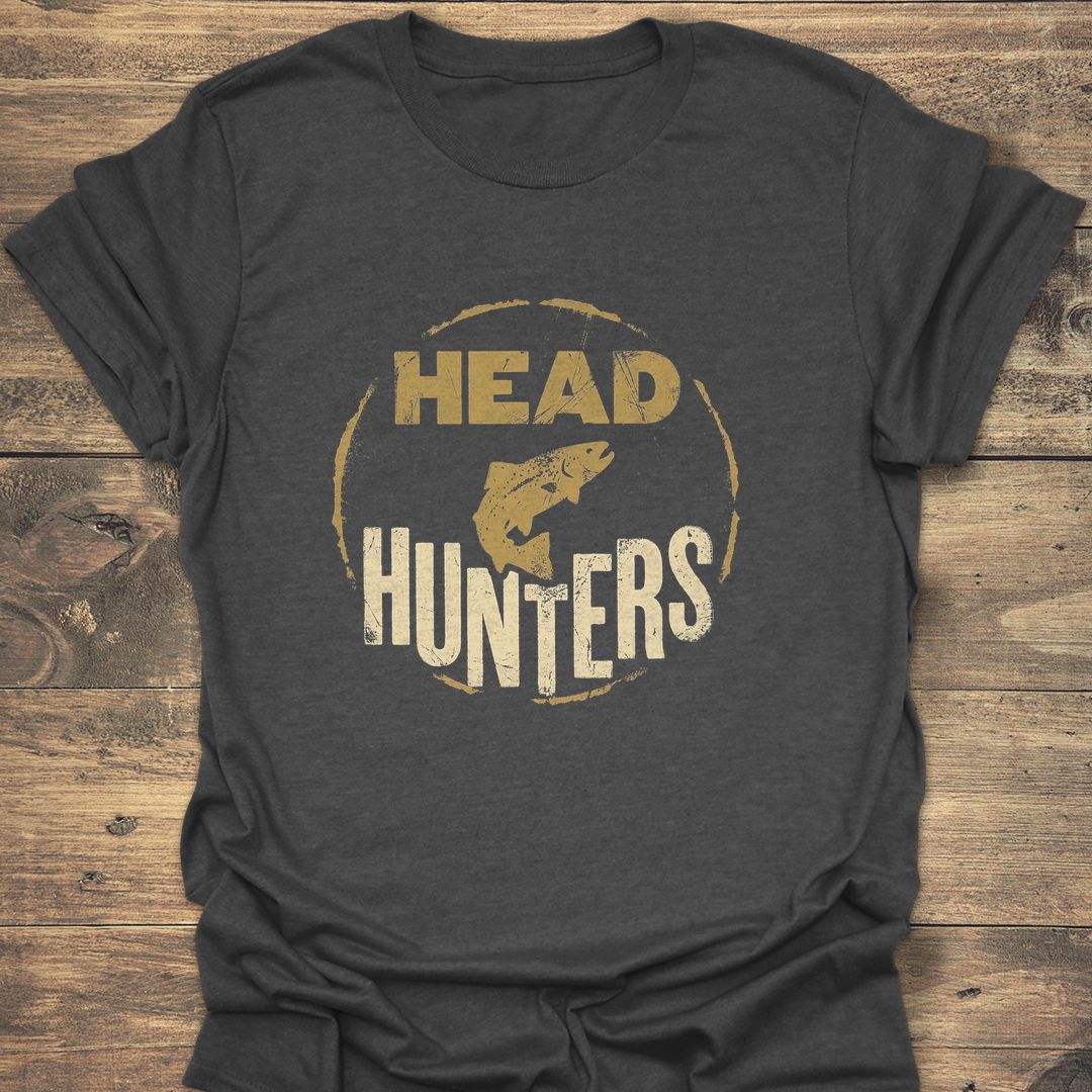 Head Hunters Trout - Dark Heather t-shirt