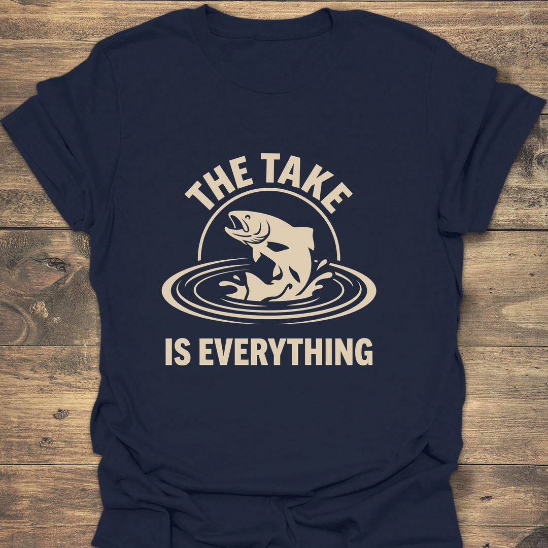 The Take Is Everything - Navy t-shirt