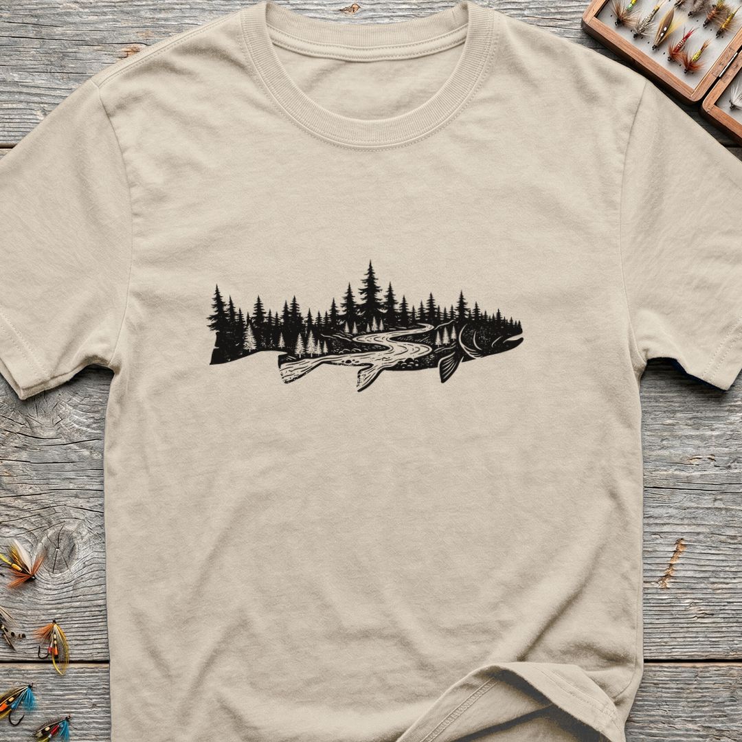 - Natural t-shirt
