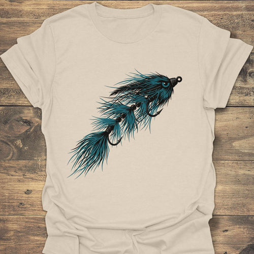 Articulated Streamer Fly - Natural t-shirt