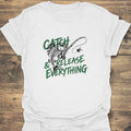 Catch & Release Everything - White t-shirt
