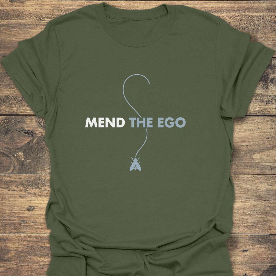 Mend The Ego - Military Green t-shirt