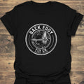 Back Eddy Fly Co - Black t-shirt