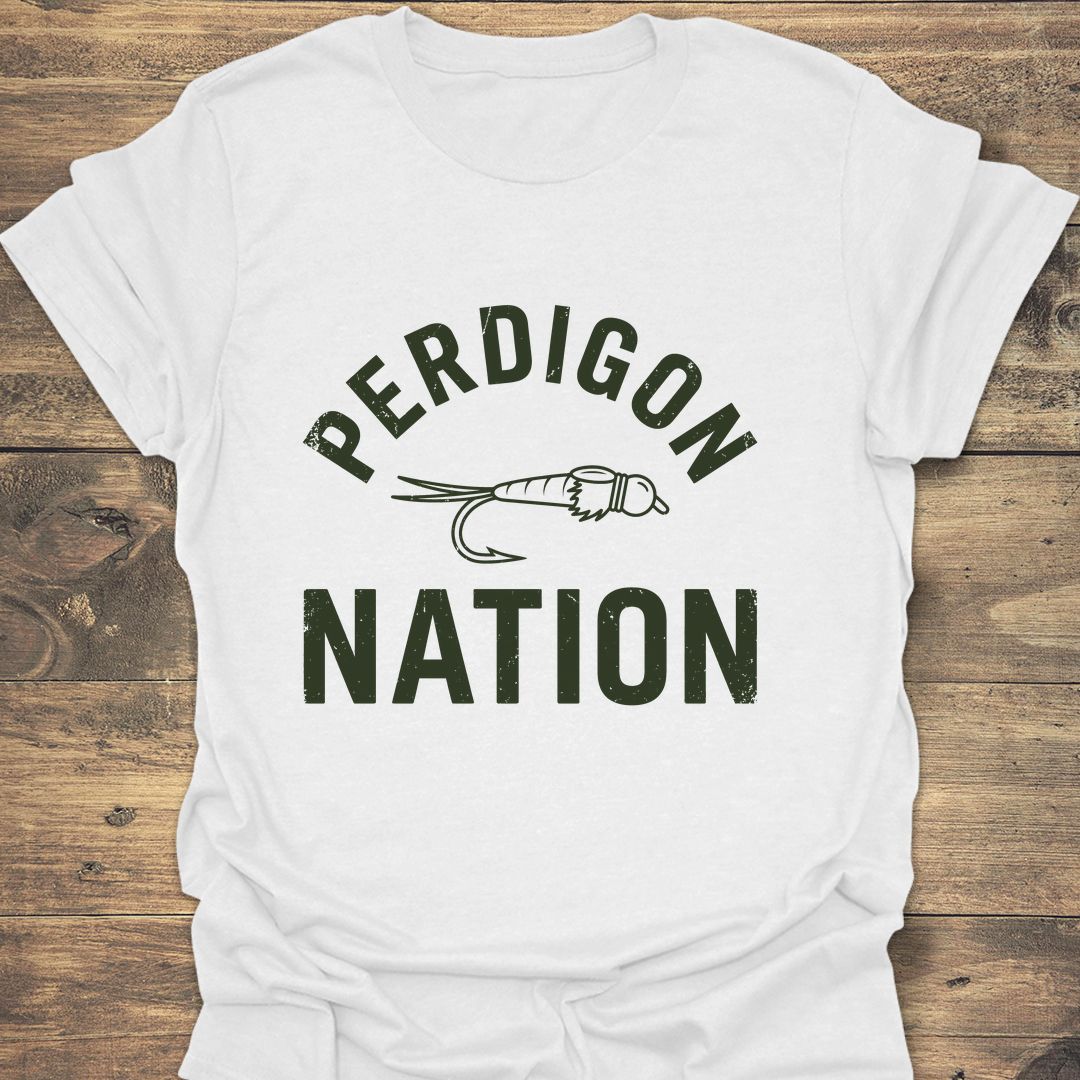 Perdigon Nation - White t-shirt