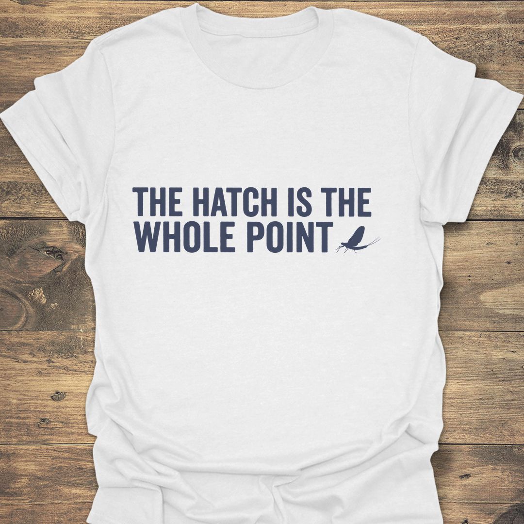 The Hatch Is The Whole - White t-shirt