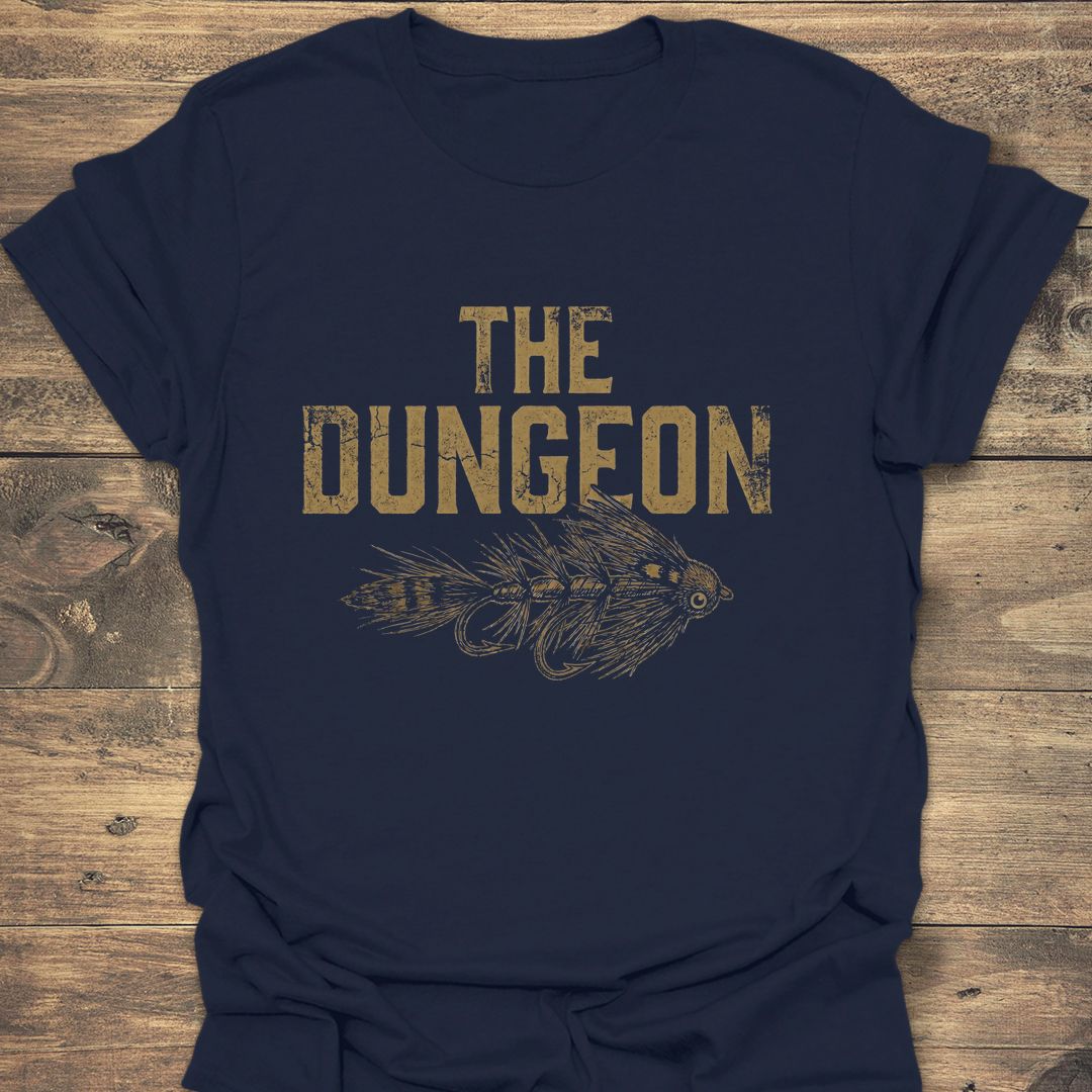 The Dungeon Streamer - Navy t-shirt