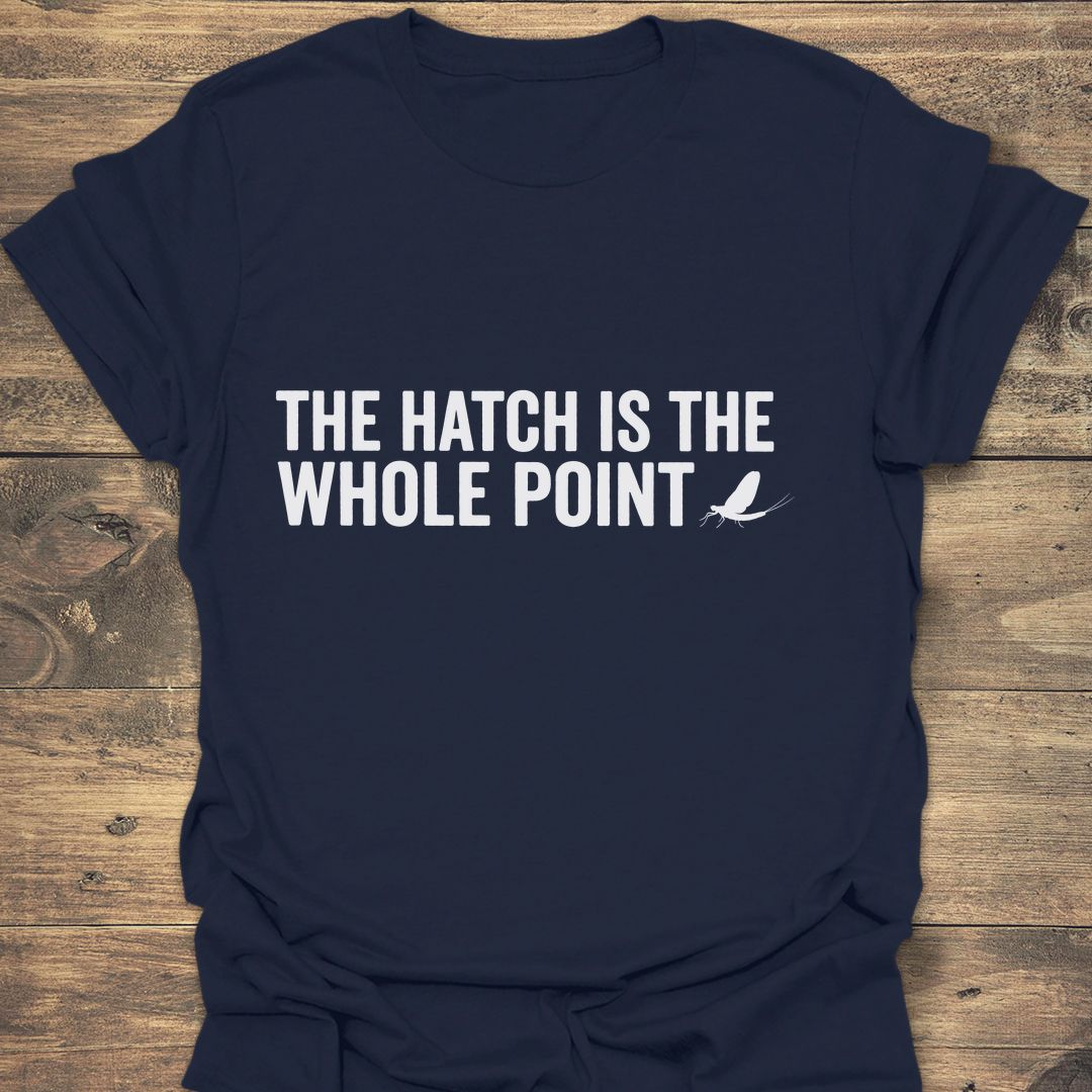 The Hatch Is The Whole - Navy t-shirt
