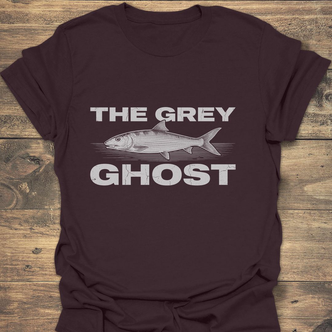 The Grey Ghost Bonefish - Dark Chocolate t-shirt