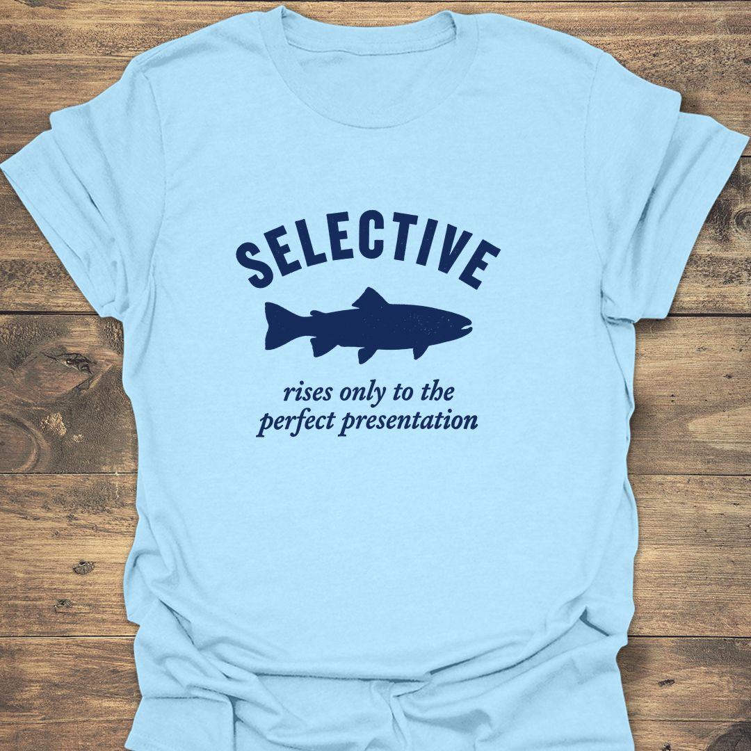 Selective Rises Perfect Presentation - Light Blue t-shirt