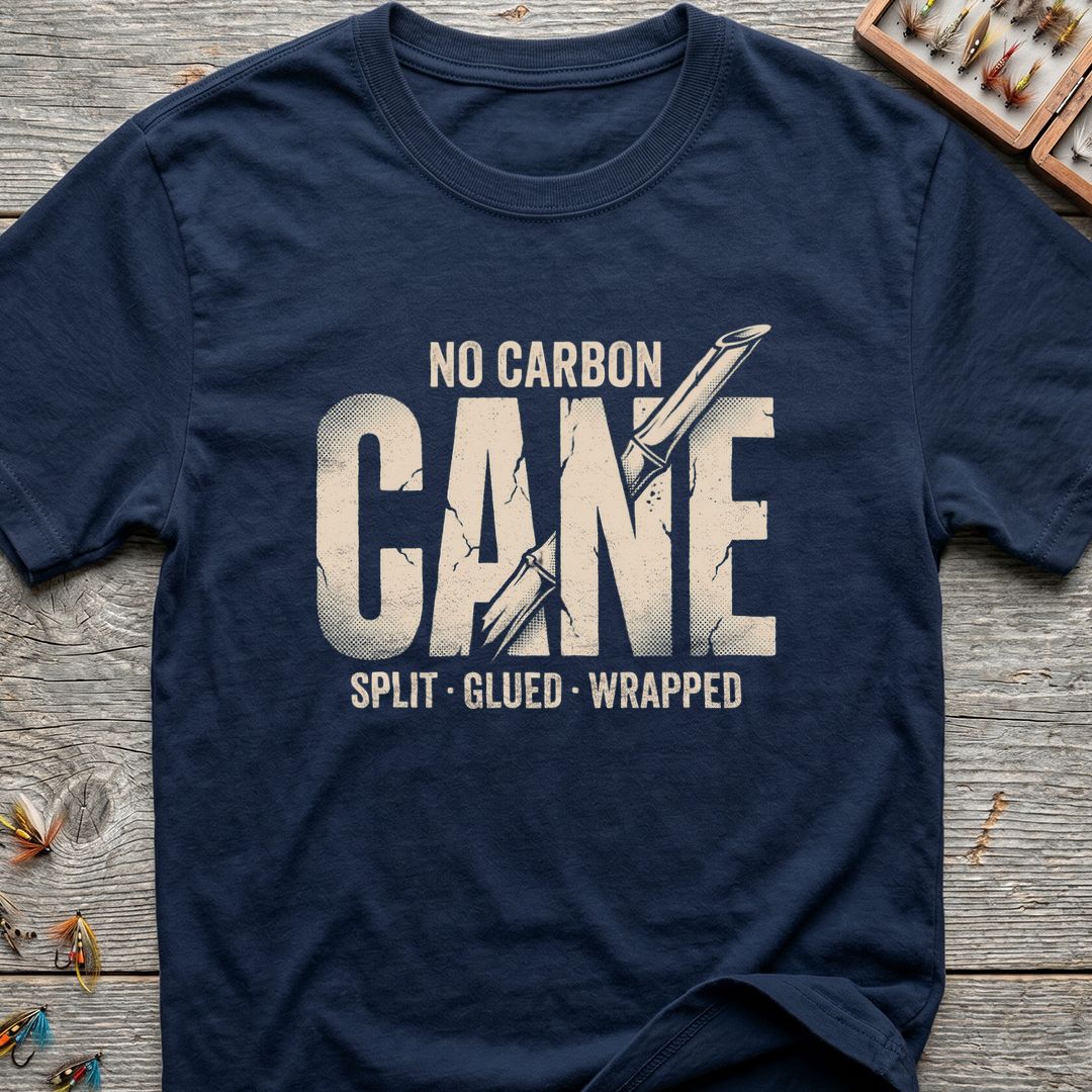 No Carbon Cane - Navy t-shirt