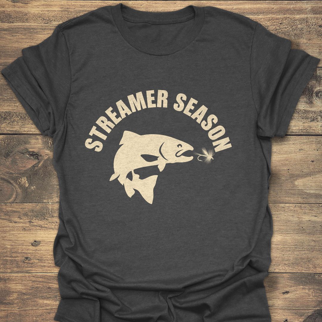 Streamer Season - Dark Heather t-shirt